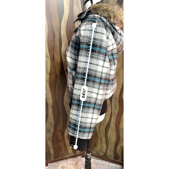 Vintage 80s OP plaid bomber jacket. Size L. - Picture 8 of 11